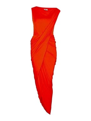 Vivienne Westwood Anglomania Vian Draped Jersey Dress