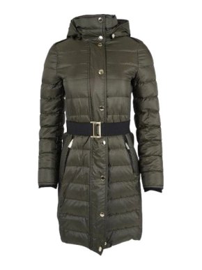 Burberry Khaki Belted Abbeydale Coat