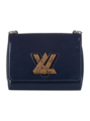 Louis Vuitton Blue Vernis Twist PM