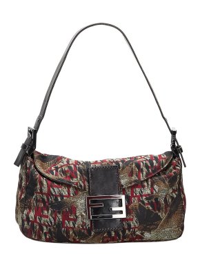Fendi Zucca Bird Print Baguette
