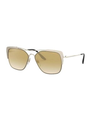 Prada Gold 54V Sunglasses