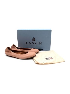 Lanvin Pink Ballet Pumps
