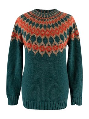 Gucci Green Orange Knit Jumper