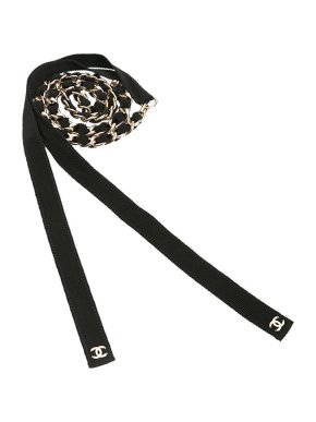Chanel CC Ribbon Chain Belt