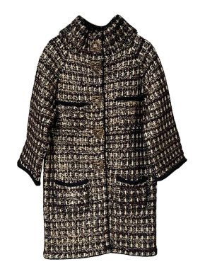 Chanel Paris/Byzance Wool & Cashmere Coat