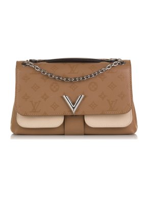 Louis Vuitton Sesame Leather Very Chain Bag