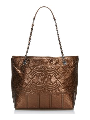 Chanel Bronze Shopping In Moscow Tote