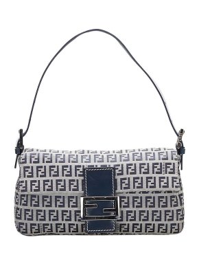 Fendi Zucchino Canvas Baguette