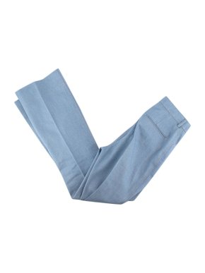 Saint Laurent Pale Blue Denim Straight Leg Trousers