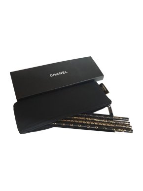 Chanel VIP Beaute Gift Set of Pencils & Case