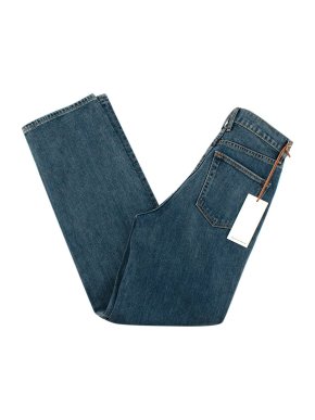 SLVRLAKE Blue Straight Leg Jeans