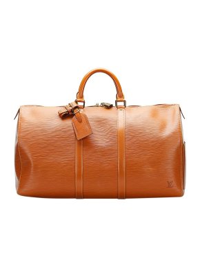 Louis Vuitton Tan Epi Leather Keepall 55