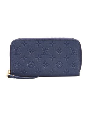 Louis Vuitton Monogram Empreinte Zippy Wallet