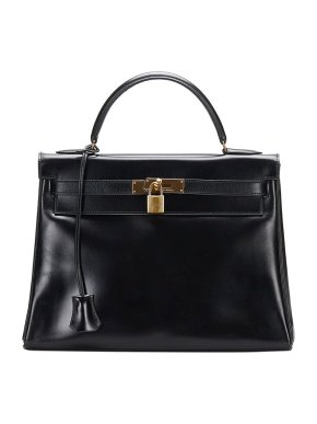 Hermes Box Calf Kelly Retourne 32