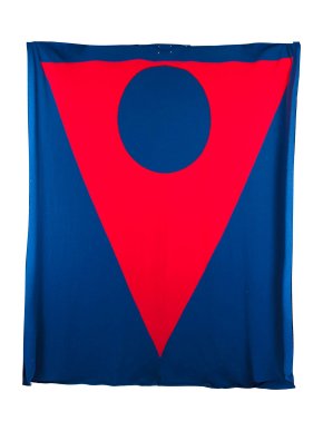 Maison Martin Margiela Red & Blue Blanket Throw