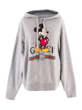Gucci x Disney Grey Mickey Mouse Hoodie