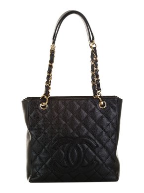 Chanel Caviar Petite Shopping Tote