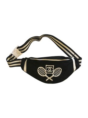 Chanel VIP Gift Tennis Embroidered Belt Bag