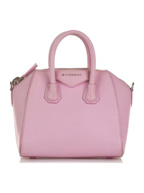 Givenchy Pink Leather Mini Antigona Bag