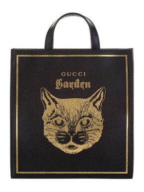 Gucci Garden Leather Tote