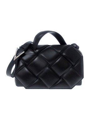Bottega Veneta Maxi Intrecciato Padded Leather Satchel