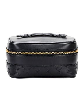 Chanel Vintage Quilted Lambskin Vanity Bag