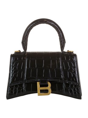 Balenciaga Embossed Hourglass Mini