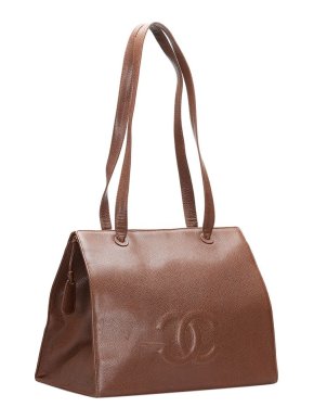 Chanel Cognac Caviar Tote Bag