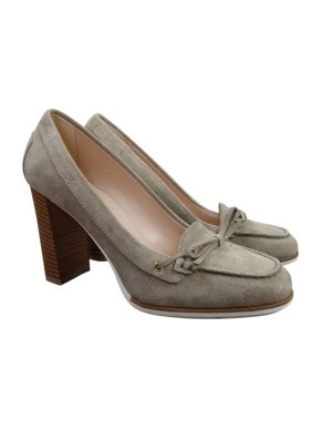Suede Gomma Pumps