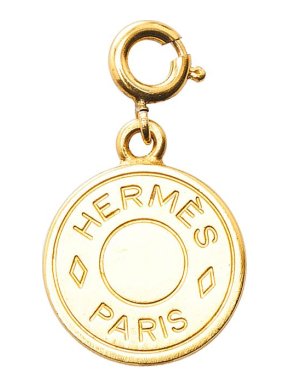 Hermes Gold Plated Clou de Selle Charm