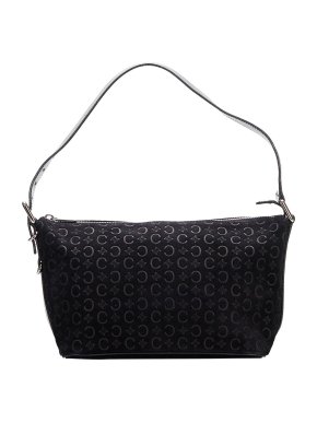 Celine Suede C Macadam Shoulder Bag