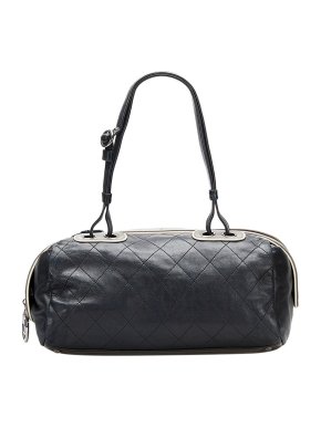 Chanel 2006 Quilted Lambskin Bowler Bag