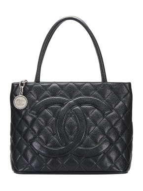 Chanel Caviar Quilted Medallion Tote