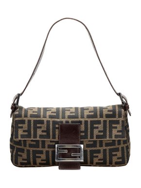Fendi Vintage Zucca Canvas Baguette