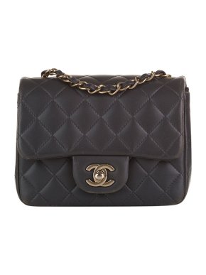 Chanel Lambskin Classic Mini Square Flap