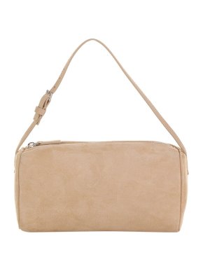 The Row Beige Suede 90s Bag