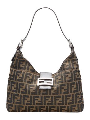 Fendi Vintage Zucca Shoulder Bag