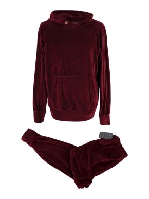 Les Tien Burgundy  Tracksuit
