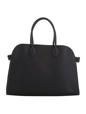 Margaux 15 Grained Leather Top Handle Bag