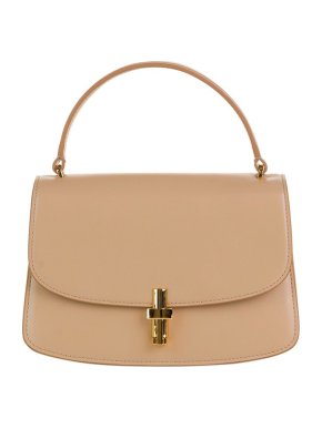 Sofia Small Leather Top Handle Bag