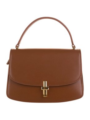 Sofia Small Leather Top Handle Bag