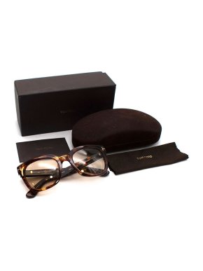 Tom Ford Campbell Tortoiseshell Sunglasses