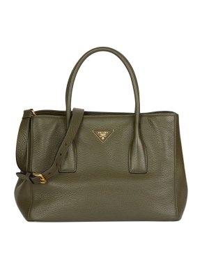Prada Vitello Daino Shopping Tote