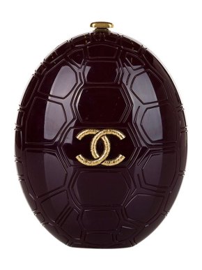 Chanel 2016 Plexiglass Turtle Shell Minaudiere