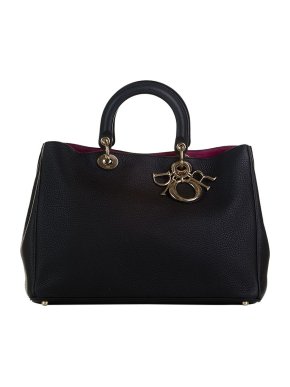 Grained Leather Diorissimo Tote