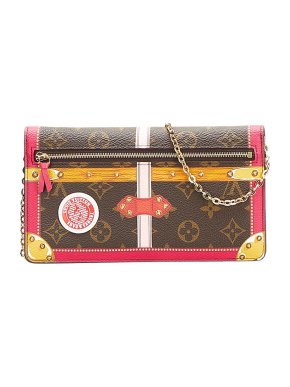 Louis Vuitton Monogram Summer Trunks Pochette Weekend