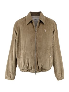 beige Ami de Cœur corduroy jacket