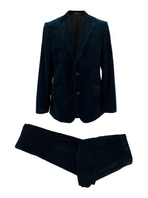 Richard James Savile Row Blue Corduroy Suit