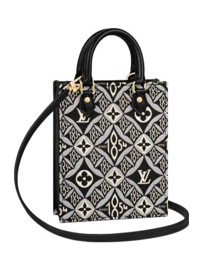 Louis Vuitton Jacquard Petit Sac Plat Bag