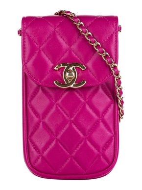 Chanel CC Flap Phone Holder On Chain